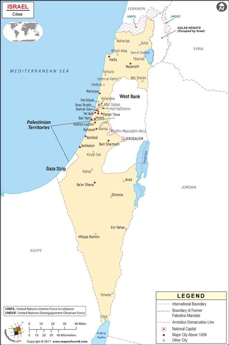 list of cities in israel